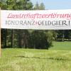 Protest auch am Pfingstsamstag bei der Eröffnung der neuen Kläranlage Steinbach